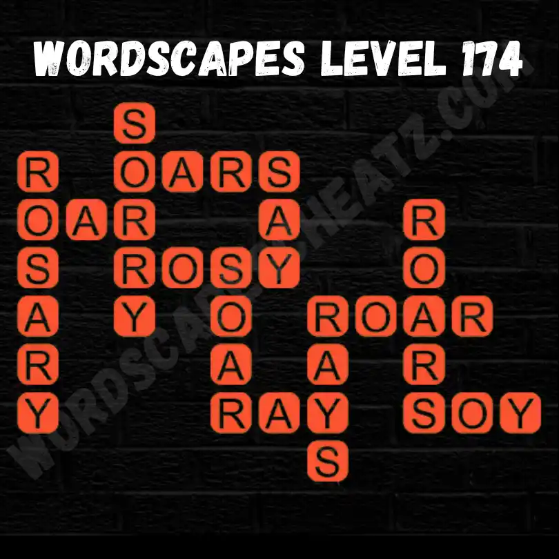 Wordscapes Level 174 Answers